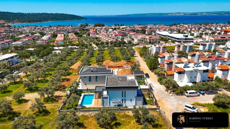 Sea View Villa in Akbuk; New Build Home for Sale in Didim Region