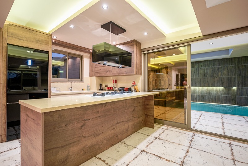 Spacial Ovacik Villa with Indoor and Outdoor Pools in Oludeniz for Sale