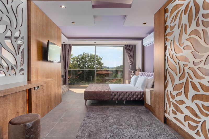Spacial Ovacik Villa with Indoor and Outdoor Pools in Oludeniz for Sale