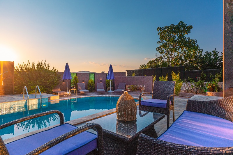 Spacial Ovacik Villa with Indoor and Outdoor Pools in Oludeniz for Sale