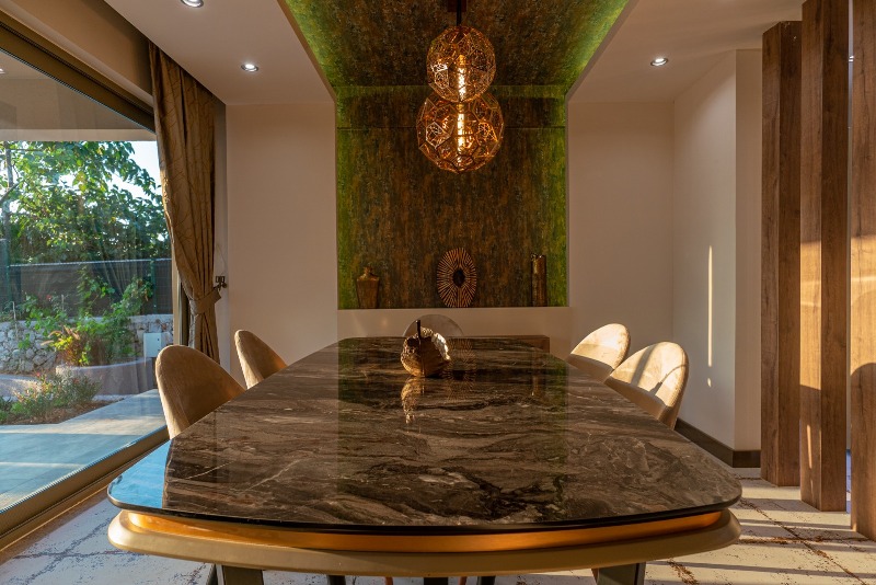 Spacial Ovacik Villa with Indoor and Outdoor Pools in Oludeniz for Sale