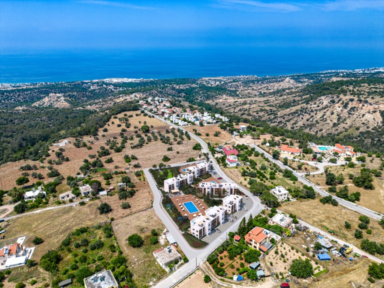 Luxury 2 Bedroom Apartments for Sale in a Gated Complex in Kyrenia North Cyprus