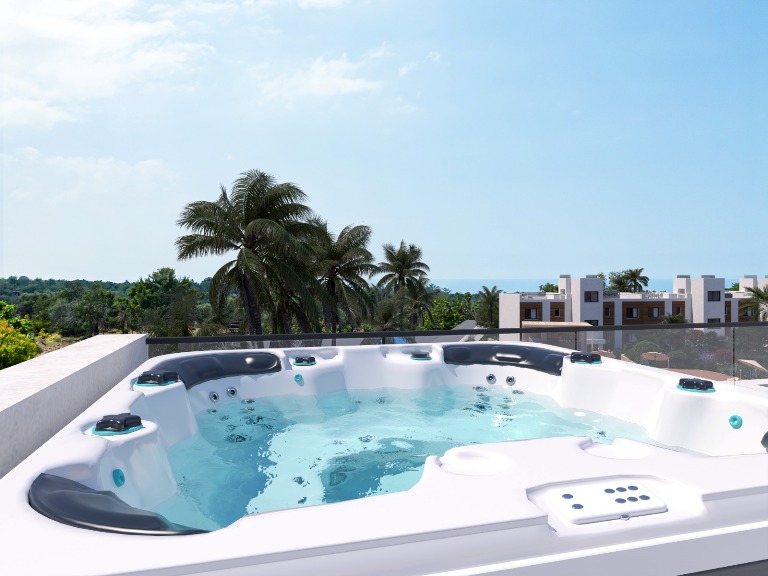 Luxury 2 Bedroom Apartments for Sale in a Gated Complex in Kyrenia North Cyprus