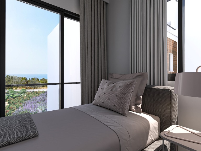 Luxury 2 Bedroom Apartments for Sale in a Gated Complex in Kyrenia North Cyprus