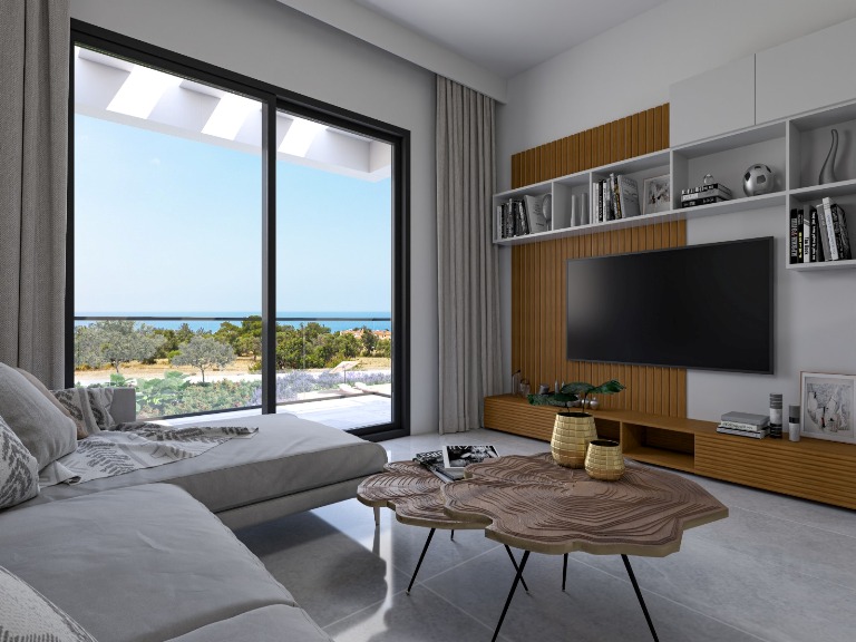 Luxury 2 Bedroom Apartments for Sale in a Gated Complex in Kyrenia North Cyprus