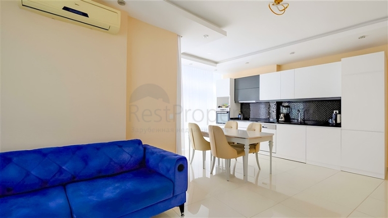 3 Bedroom Apartment for Sale in Aqua Residence Complex Kestel Alanya Turkey
