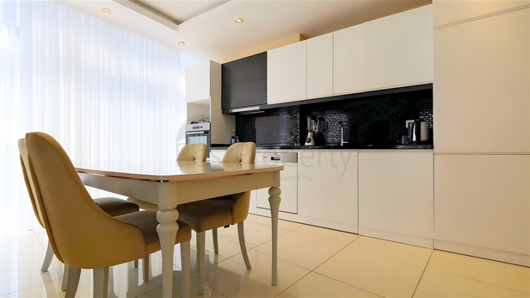 3 Bedroom Apartment for Sale in Aqua Residence Complex Kestel Alanya Turkey