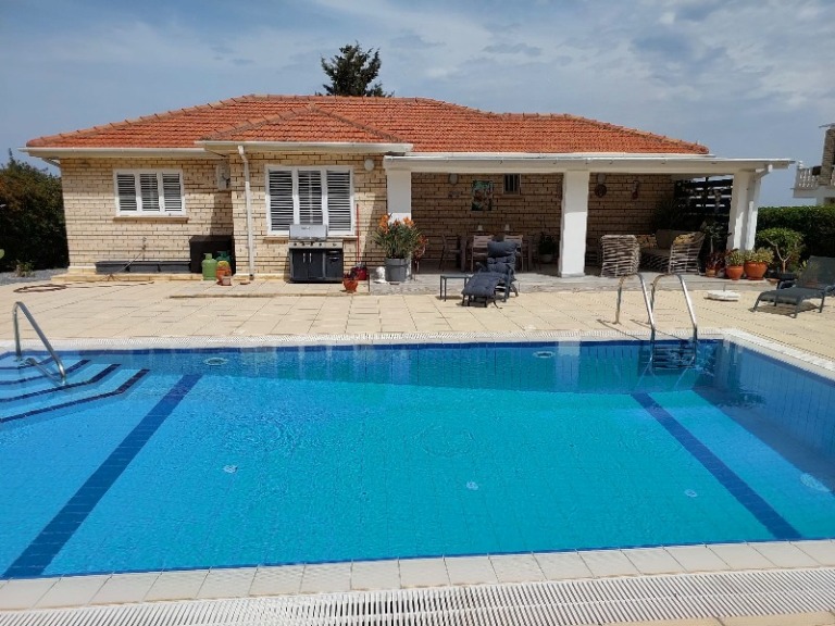 3 Bedroom Bungalow with Garden and Pool in Northern Cyprus for Sale