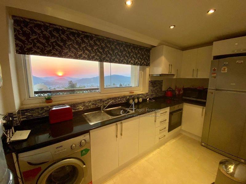 3 Bedroom Nature and Mountain View Apartment for Sale in Upper Ovacik