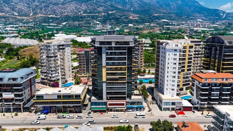 Modern 3+1 Alanya Property; Apartment for Sale in a Well-Maintained Residential Development
