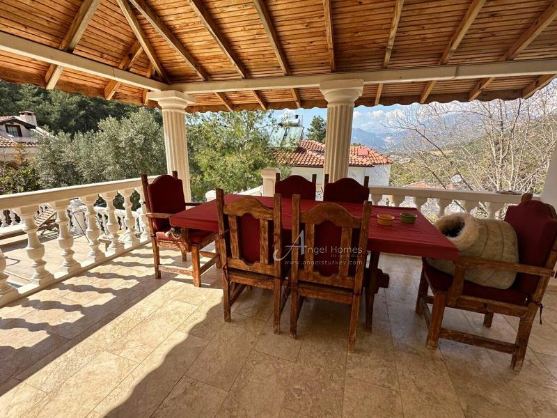 Low Priced 7 Bedroom Villa+Apartment for Sale in Uzumlu Fethiye Turkey