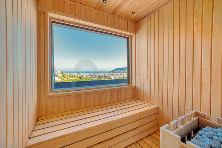 A Modern Luxury Alanya Villa with Panoramic Views of the Mediterranean Sea