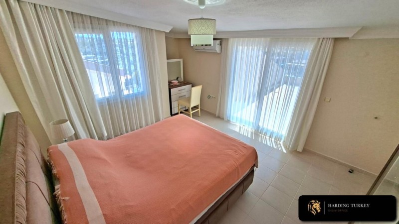 Altinkum Property; Fully Furnished 3 Bedroom Sea View Duplex