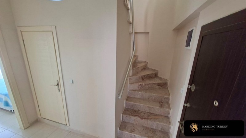 Altinkum Property; Fully Furnished 3 Bedroom Sea View Duplex