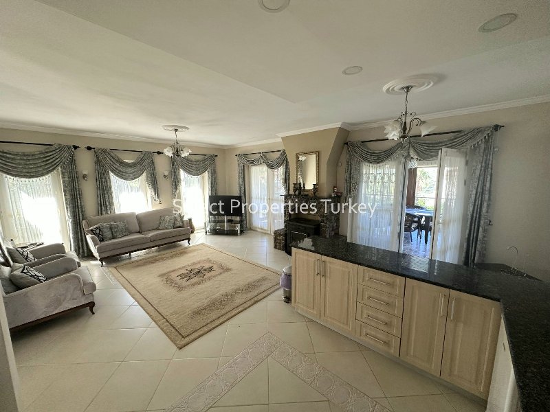 An Excellent Family Villa With Pool and Garden in Ovacik Oludeniz