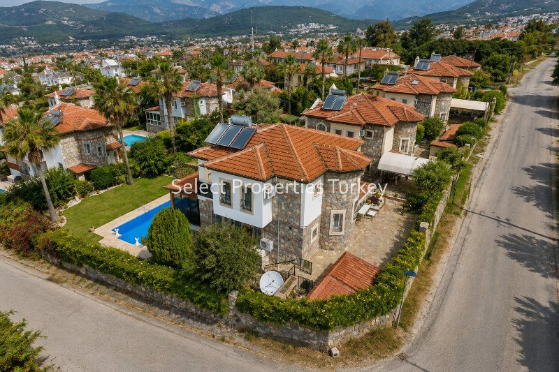 An Excellent Family Villa With Pool and Garden in Ovacik Oludeniz