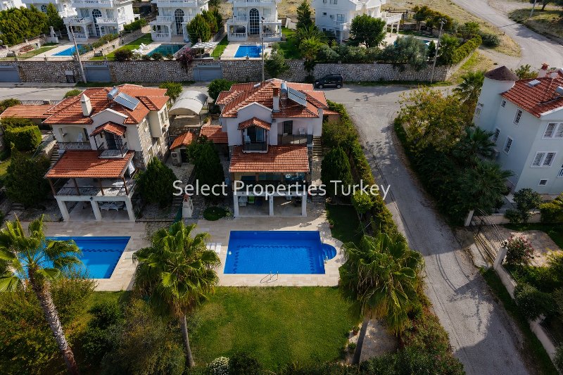 An Excellent Family Villa With Pool and Garden in Ovacik Oludeniz