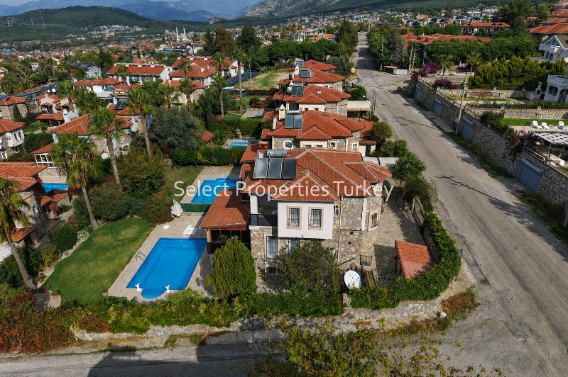 An Excellent Family Villa With Pool and Garden in Ovacik Oludeniz