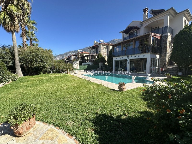An Excellent Family Villa With Pool and Garden in Ovacik Oludeniz