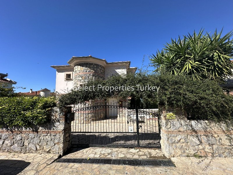 An Excellent Family Villa With Pool and Garden in Ovacik Oludeniz