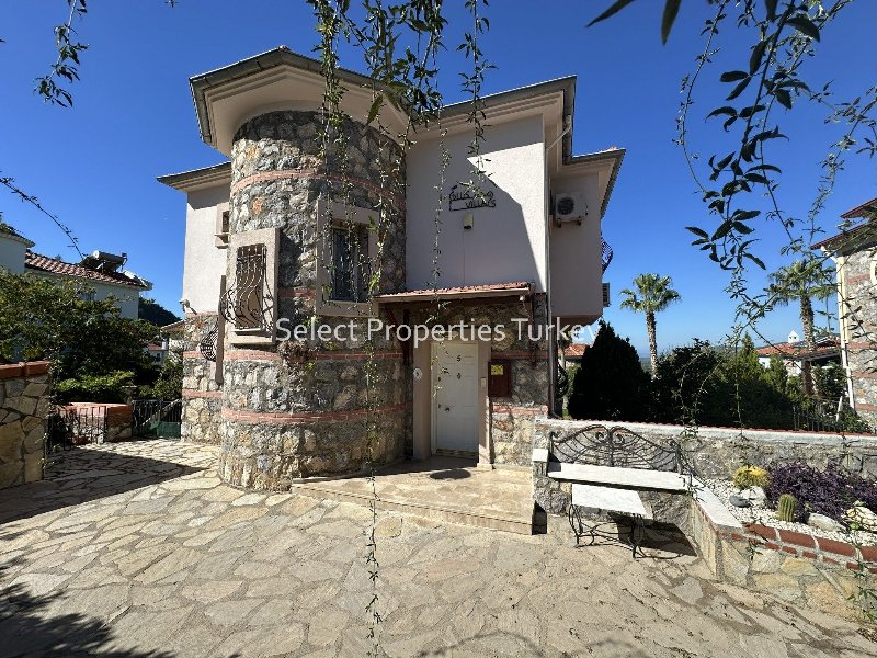 An Excellent Family Villa With Pool and Garden in Ovacik Oludeniz