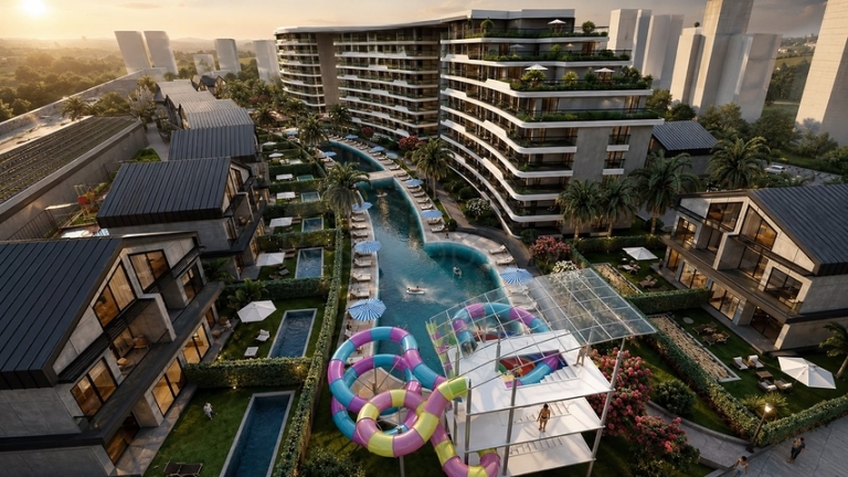 Antalya Property; 1&2 Bedroom Flats for Sale in a Luxury Complex
