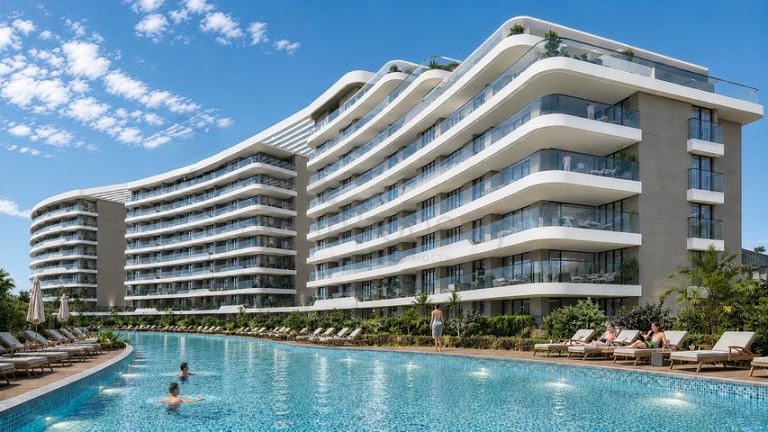 Antalya Property; 1&2 Bedroom Flats for Sale in a Luxury Complex