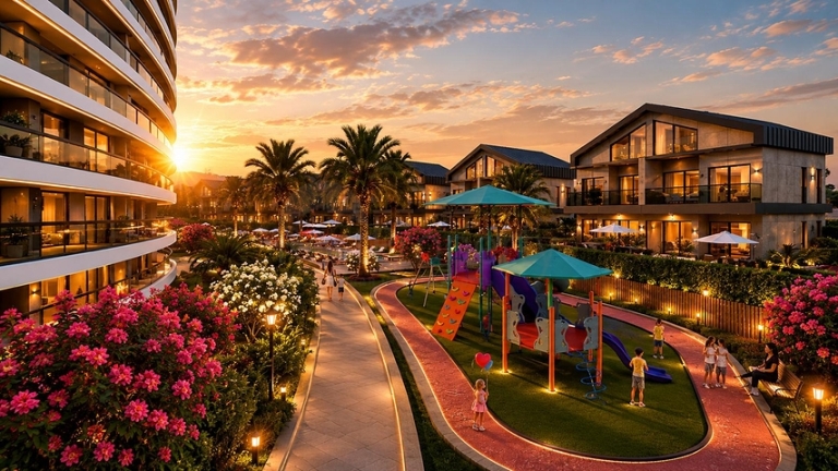 Antalya Property; 1&2 Bedroom Flats for Sale in a Luxury Complex