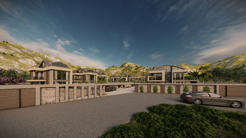 Brand-new 3 Bedroom Ovacik Villas with Private Pool for Sale