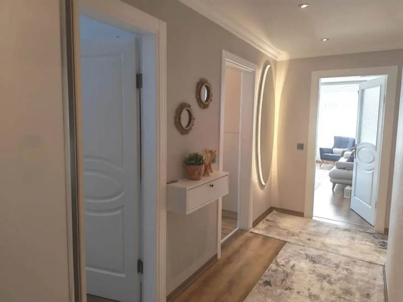 Castle and Sea View Apartment with 3 Bedroom for Sale in Alanya Centre