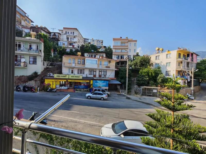 Castle and Sea View Apartment with 3 Bedroom for Sale in Alanya Centre