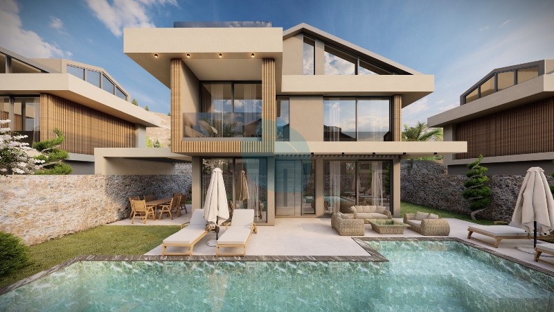 For Sale Luxury Detached Property with Indoor Pool Sauna Steam Room and Outdoor Pool in Ovacik Oludeniz Fethiye Turkey