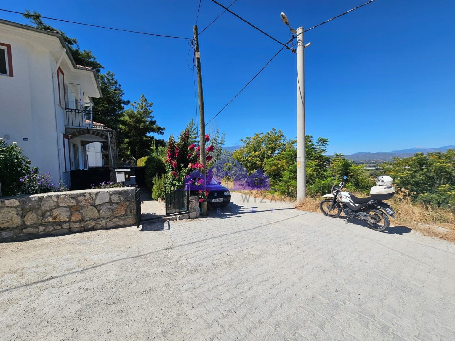 Nature View Detached Villa for Sale in Rural Location of Kadikoy in Seydikemer Fethiye Turkey.