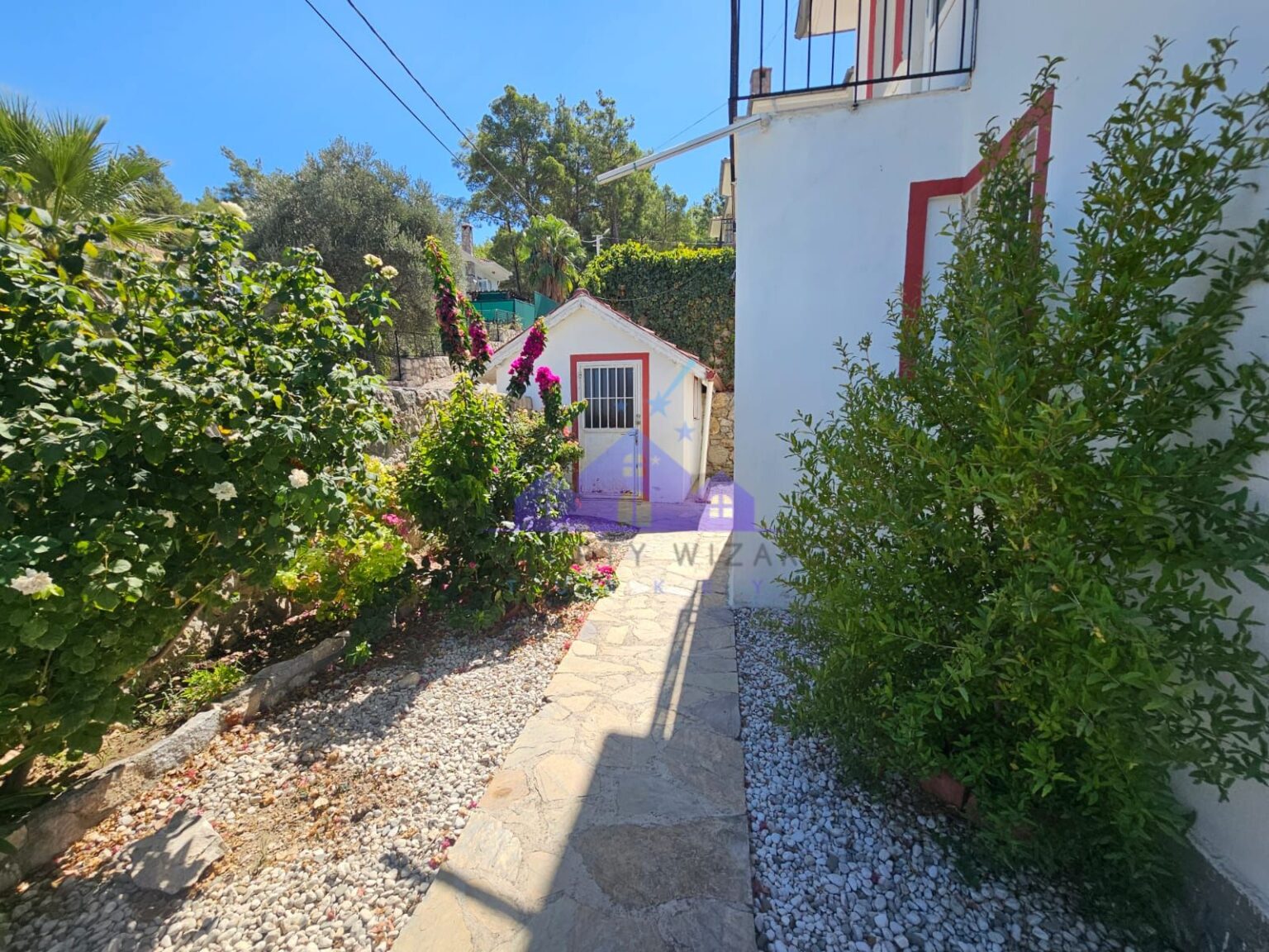 Nature View Detached Villa for Sale in Rural Location of Kadikoy in Seydikemer Fethiye Turkey.