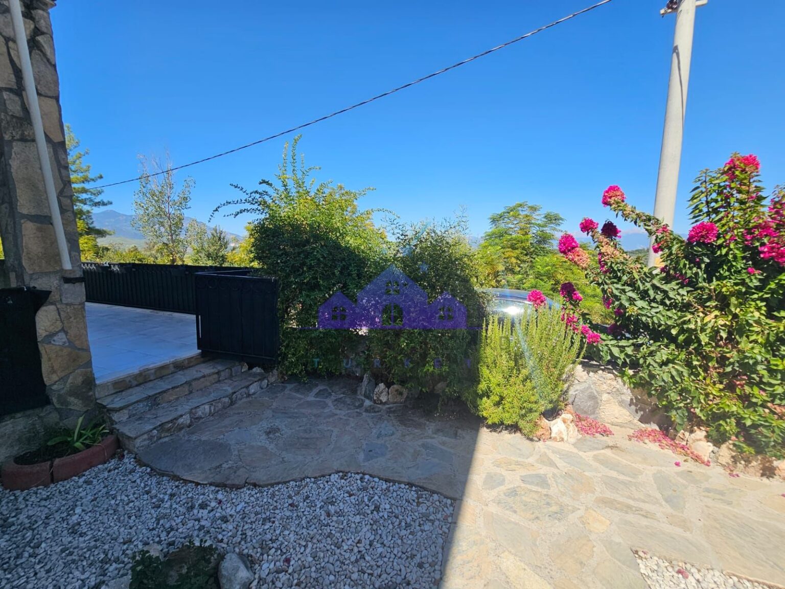 Nature View Detached Villa for Sale in Rural Location of Kadikoy in Seydikemer Fethiye Turkey.