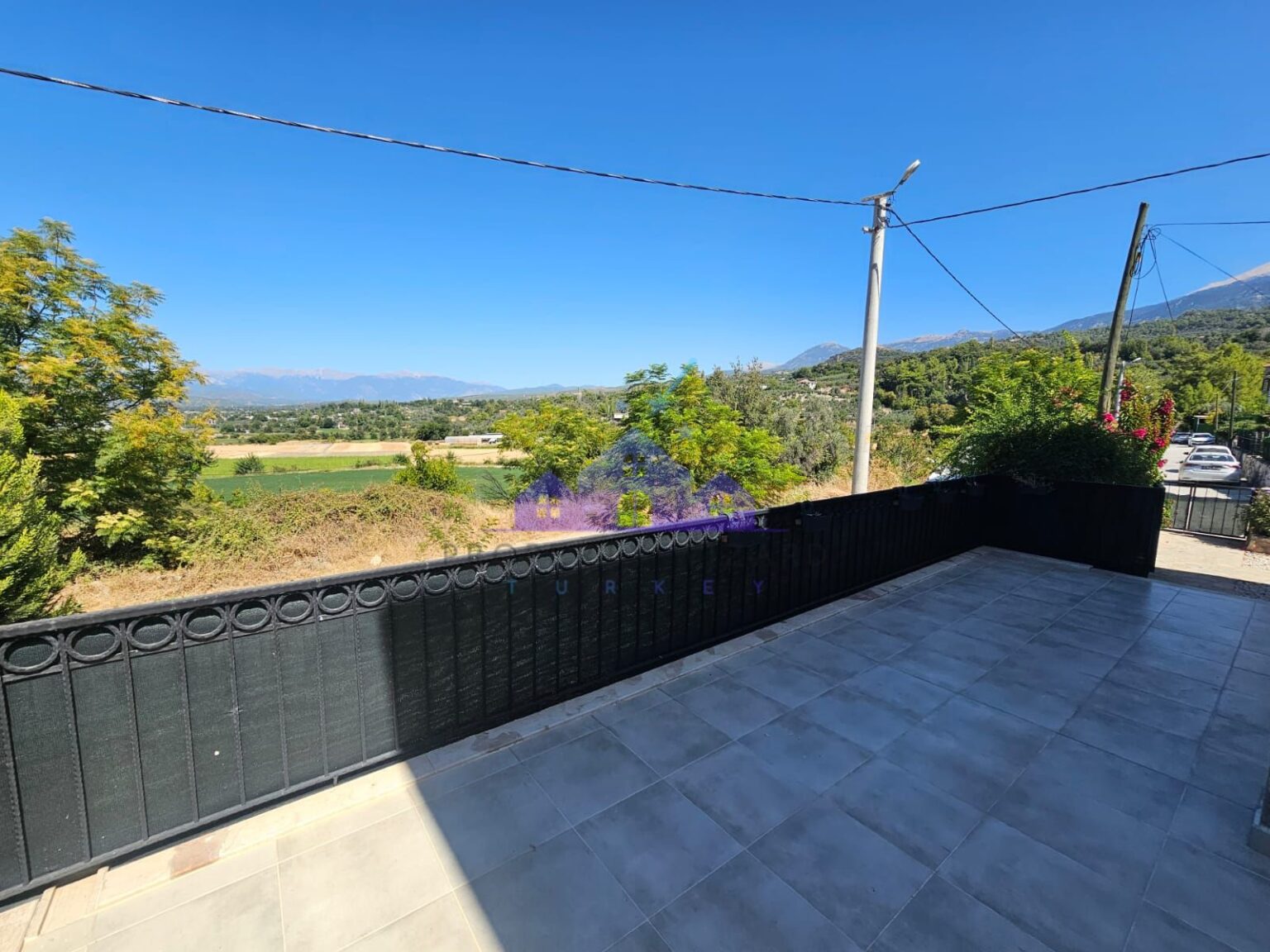 Nature View Detached Villa for Sale in Rural Location of Kadikoy in Seydikemer Fethiye Turkey.