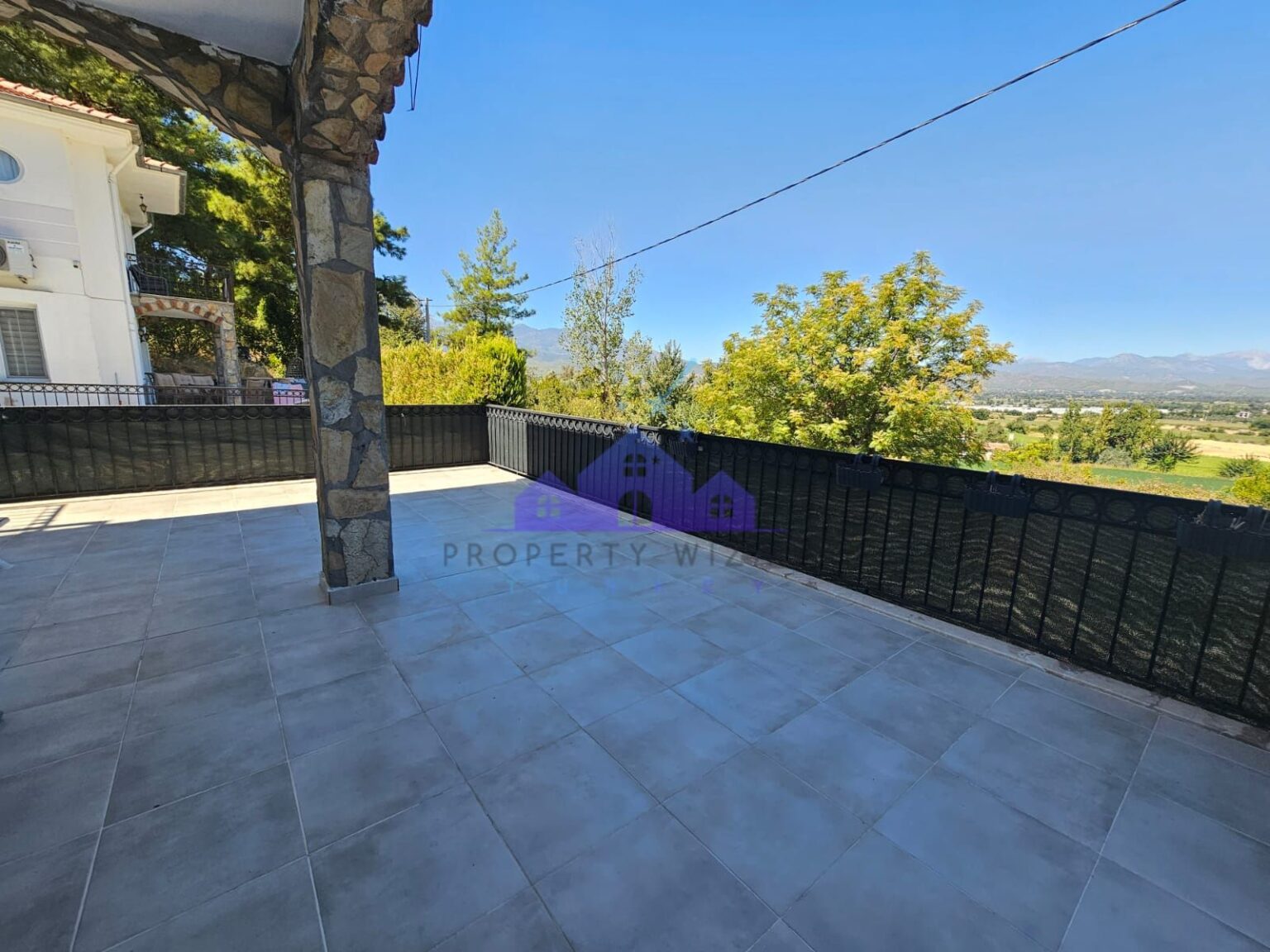 Nature View Detached Villa for Sale in Rural Location of Kadikoy in Seydikemer Fethiye Turkey.