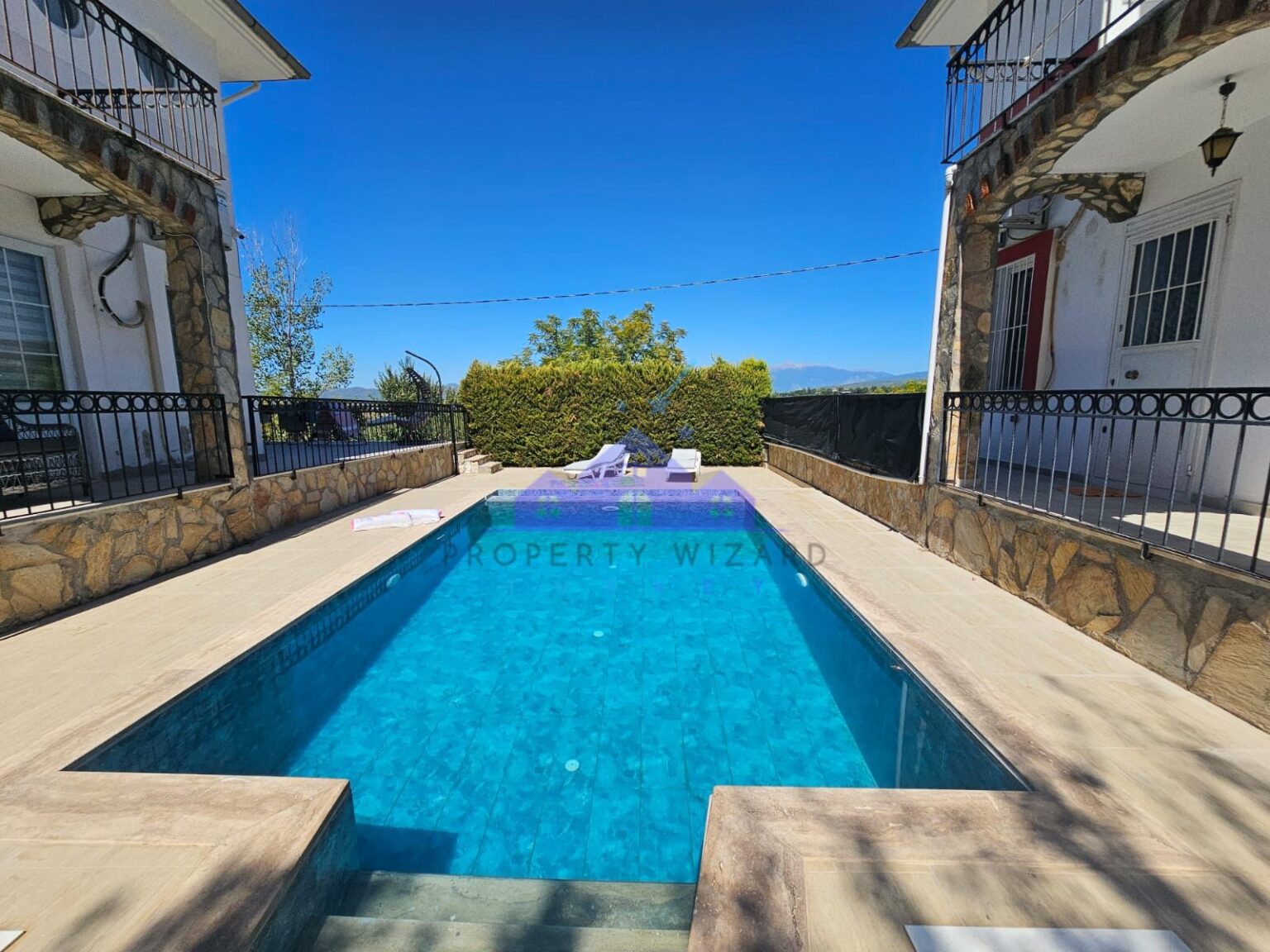 Nature View Detached Villa for Sale in Rural Location of Kadikoy in Seydikemer Fethiye Turkey.