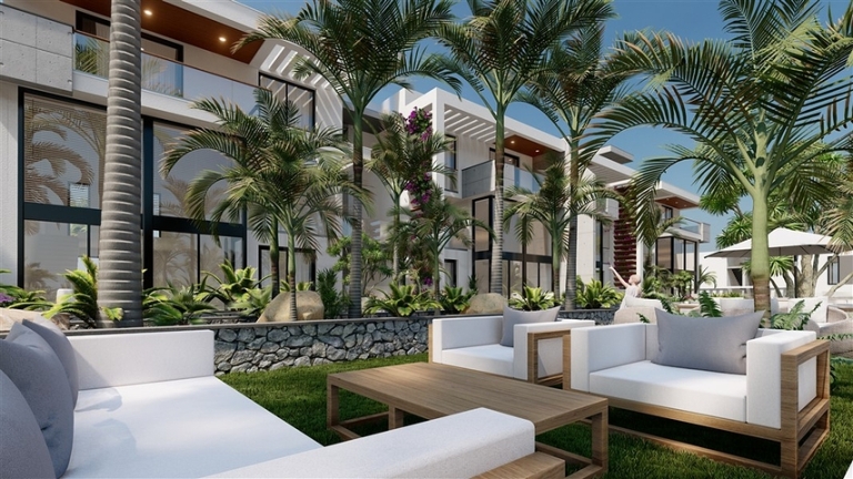 Flats and Lofts Only 250 Metres to the Beach in North Cyprus