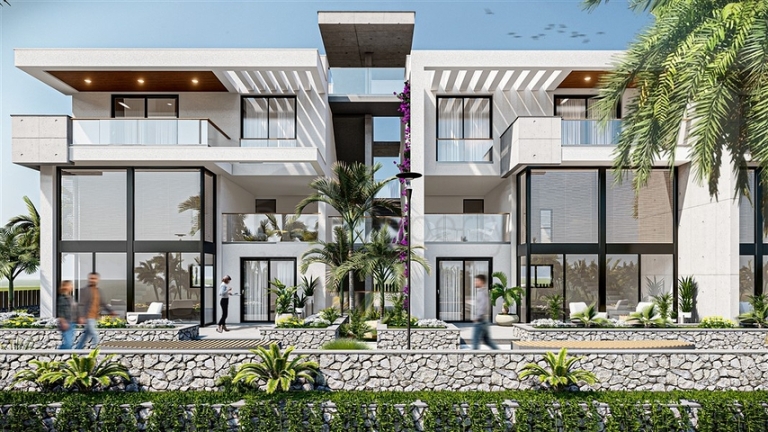 Flats and Lofts Only 250 Metres to the Beach in North Cyprus