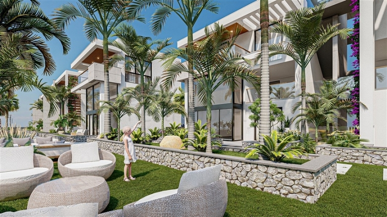 Flats and Lofts Only 250 Metres to the Beach in North Cyprus