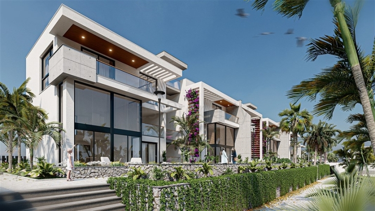 Flats and Lofts Only 250 Metres to the Beach in North Cyprus