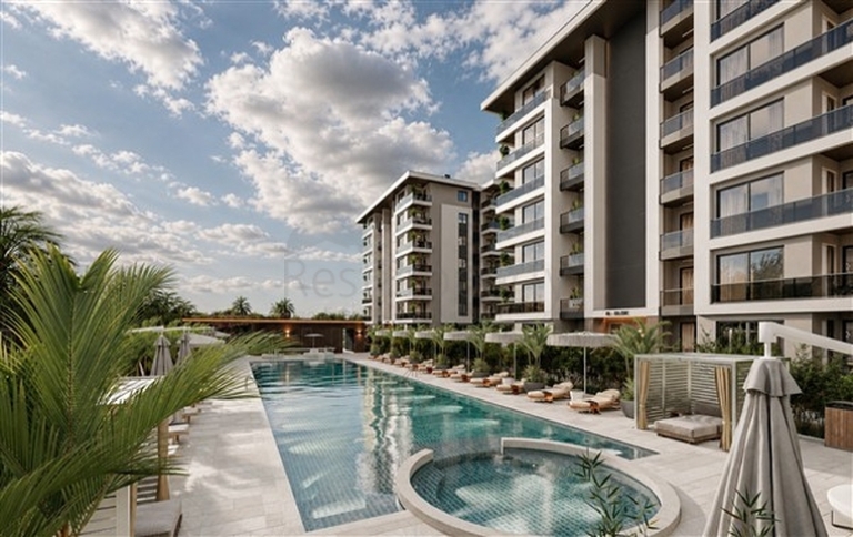Flats for Sale on a New Residential Development in Kepez Antalya