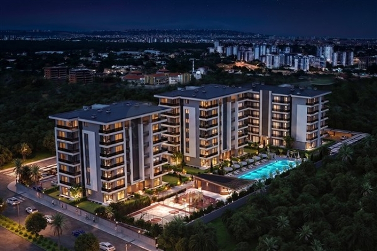 Flats for Sale on a New Residential Development in Kepez Antalya