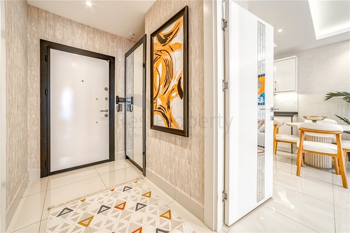 Modern One Bedroom Apartment for Sale in Nordic Life Residence Alanya Turkey