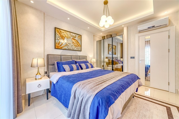 Modern One Bedroom Apartment for Sale in Nordic Life Residence Alanya Turkey