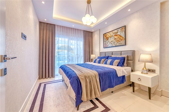 Modern One Bedroom Apartment for Sale in Nordic Life Residence Alanya Turkey