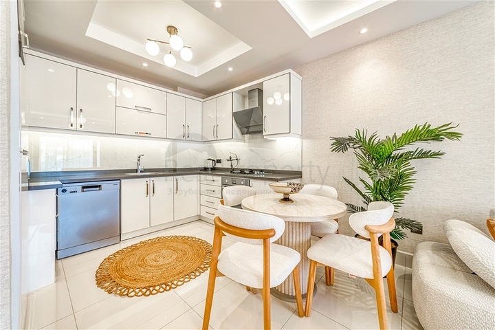 Modern One Bedroom Apartment for Sale in Nordic Life Residence Alanya Turkey