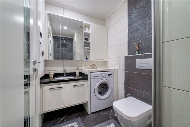 Modern One Bedroom Apartment for Sale in Nordic Life Residence Alanya Turkey