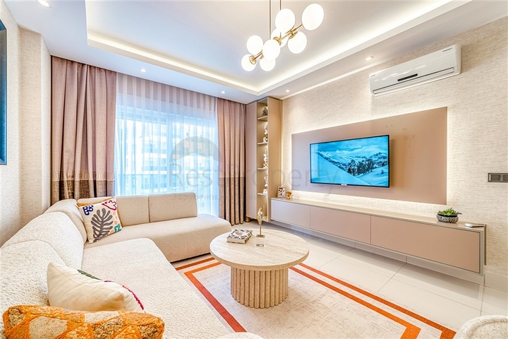 Modern One Bedroom Apartment for Sale in Nordic Life Residence Alanya Turkey